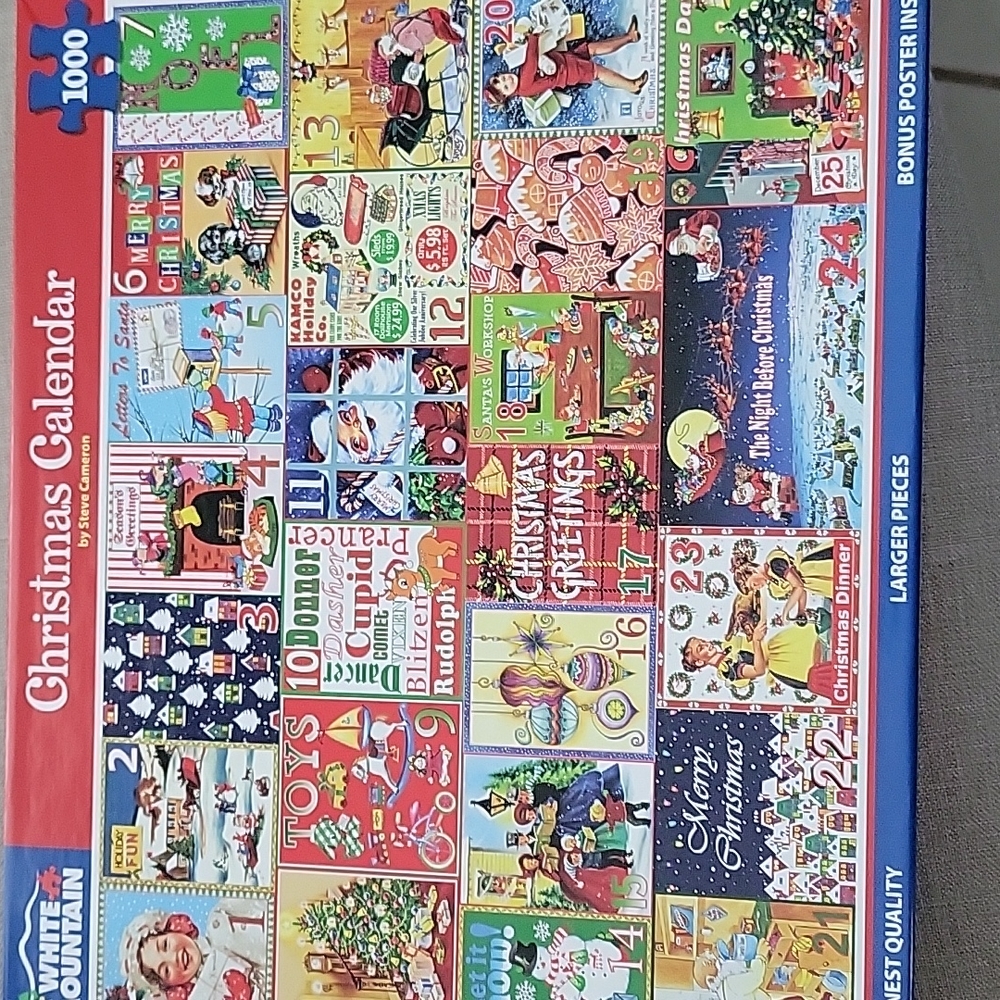 White Mountain 1000 piece puzzle
